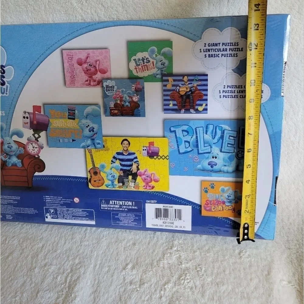 New large Nickelodeon Blue's Clues & You 8-Puzzle Pack